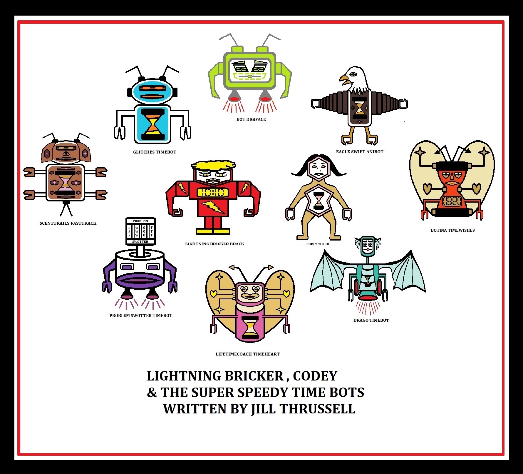 Time Switch: Lightning Bricker, Codey, the Super Speedy Timebots Squad & the Broken Girl