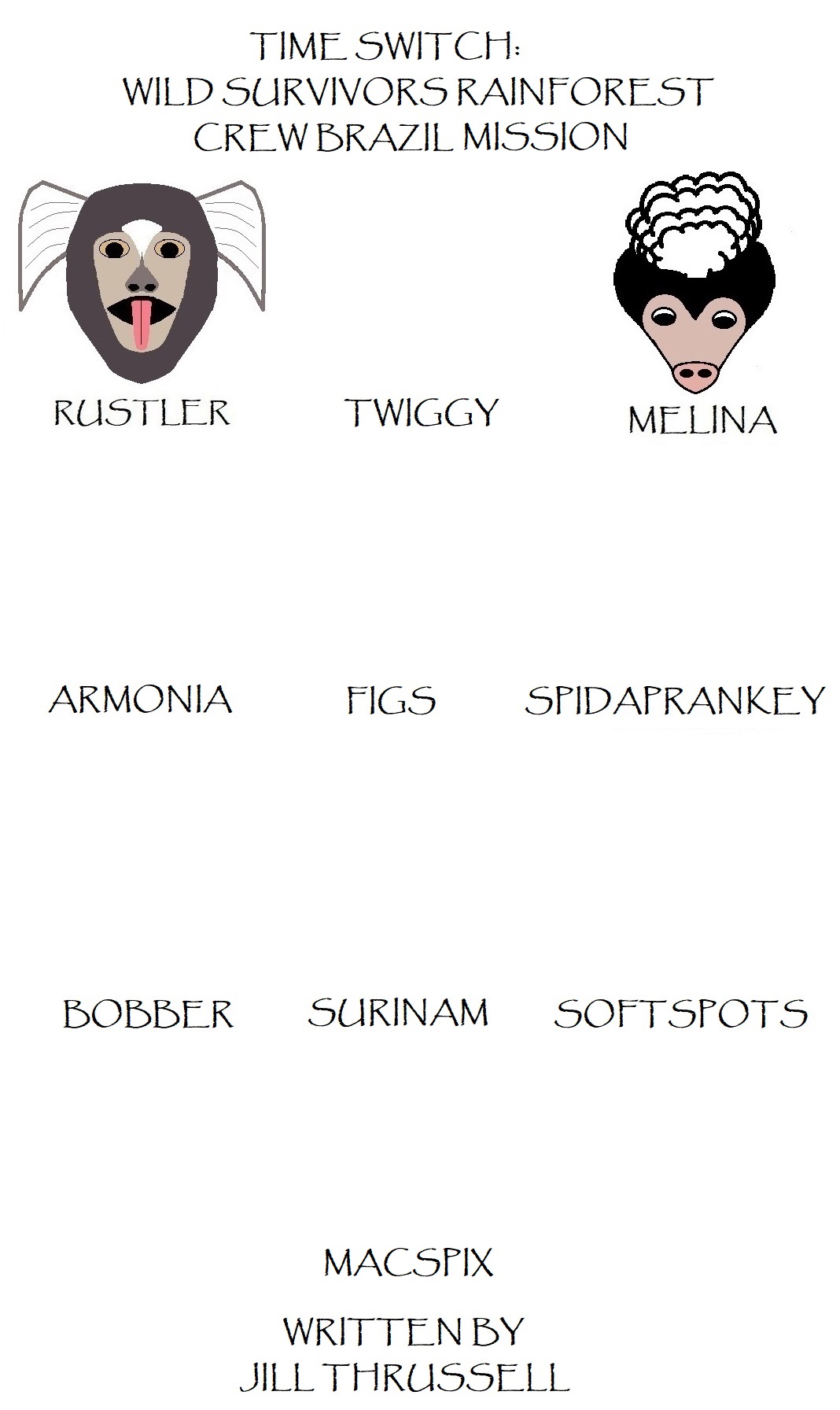 Time Switch: Wild Survivors Rainforest Crew & the Brazil Mission